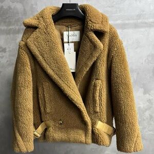 Authentic MaxMara Women's Camel Teddy Jacket